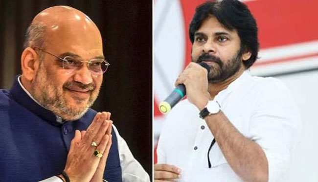 టీఆర్ఎస్ కు పవన్ మద్దతుపై అమిత్ షా సీరియస్?