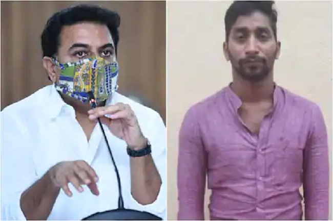 కేటీఆర్ పీఏ అంటూ మోసం చేస్తున్న వ్యక్తి అరెస్ట్ .. ఇంతకీ అతనెవరో తెలుసా  !