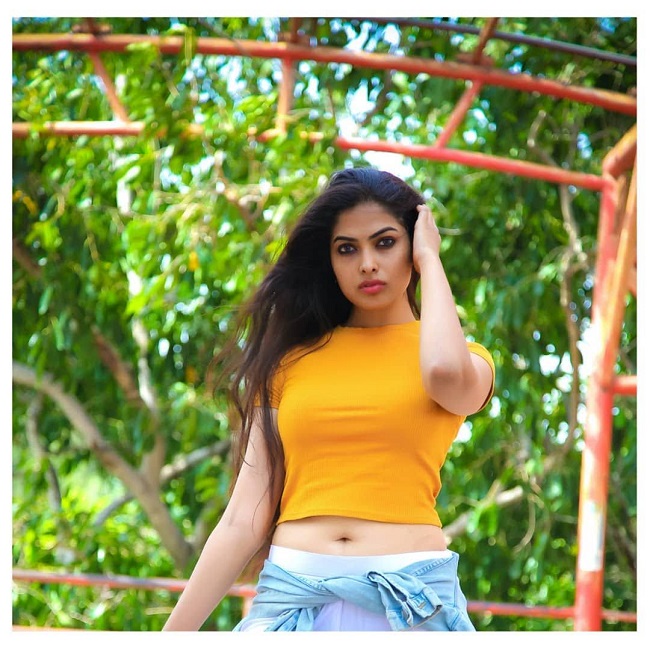 బిగ్ బాస్ బ్యూటీకి మెగాస్టార్ ఆఫ‌రిచ్చారా?