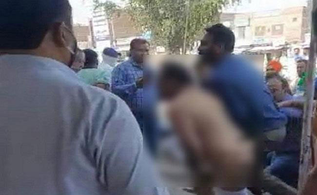 Protesting farmers trash BJP MLA, tore his clothes!