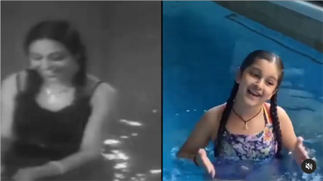 వైరల్‌ వీడియోః అమ్మమ్మను అనుకరించిన సీతూపాప