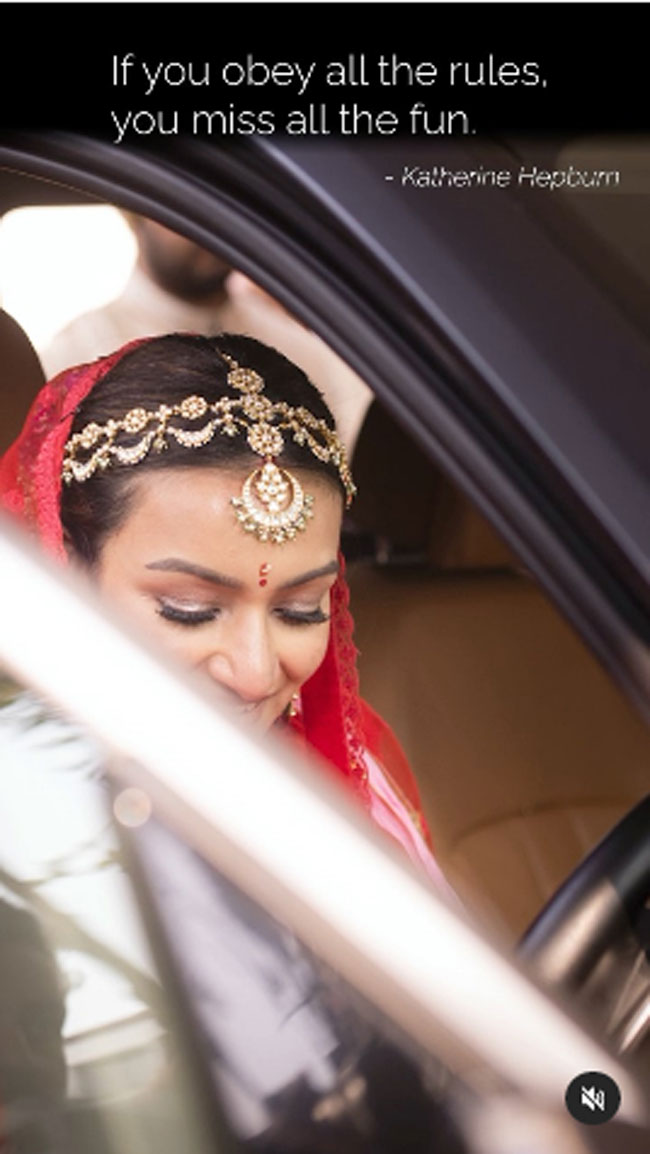 అప్పగింతల్లో ఆశ్చర్యపరిచిన వధువు