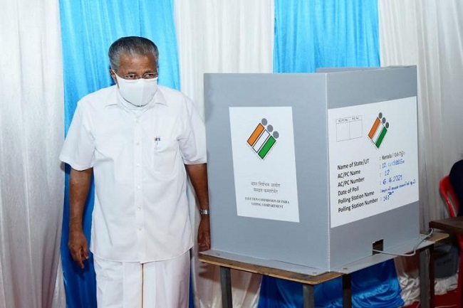 Kerala Polls: CM says, Lord Ayyappa and other gods are with the government
