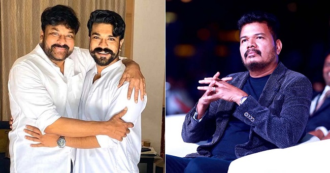 గుస‌గుస‌: చ‌ర‌ణ్ -శంక‌ర్ సినిమాలో మెగాస్టార్?