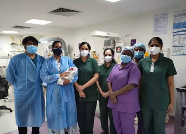 దేశంలో హైదరాబాద్ రికార్డు.. కరోనాను జయించిన రోజుల శిశువు