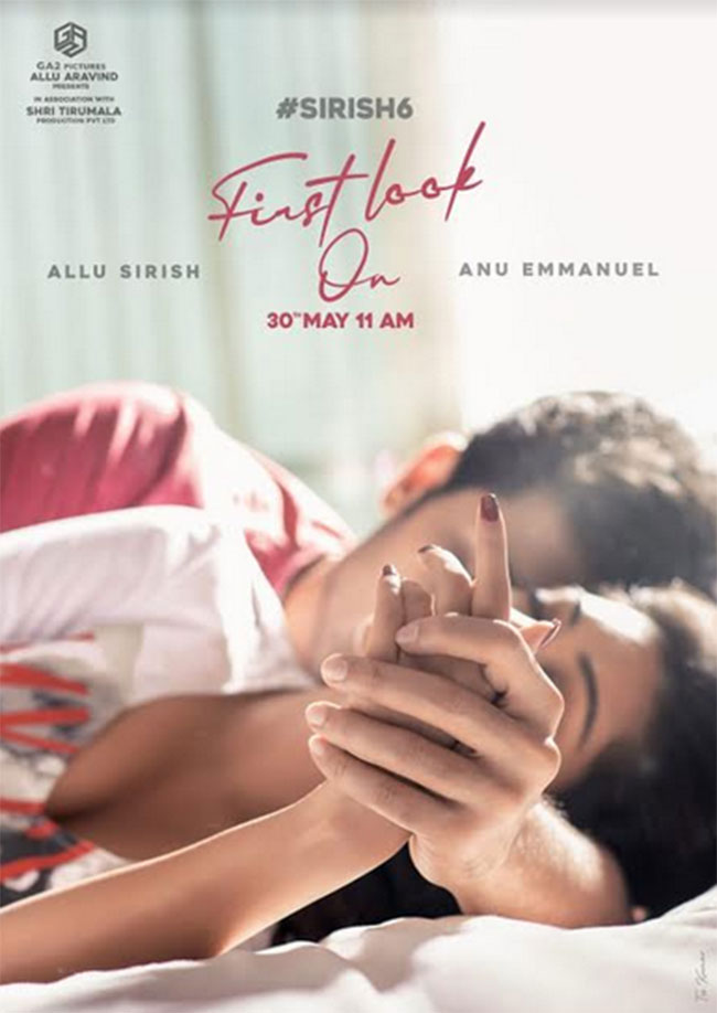 Makers Of #sirish 6 Announce First Look Release Date With A Romantic Poster