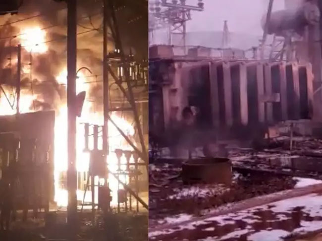 Multiple Transformers Exploding Leads To Fire Accident At Simhachalam Power Substation