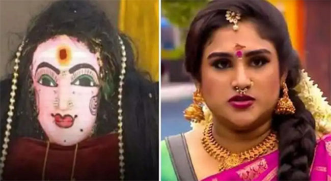 కరోనా దేవి ఏంటి ఆ వివాదాస్పద నటి మాదిరిగా ఉంది!