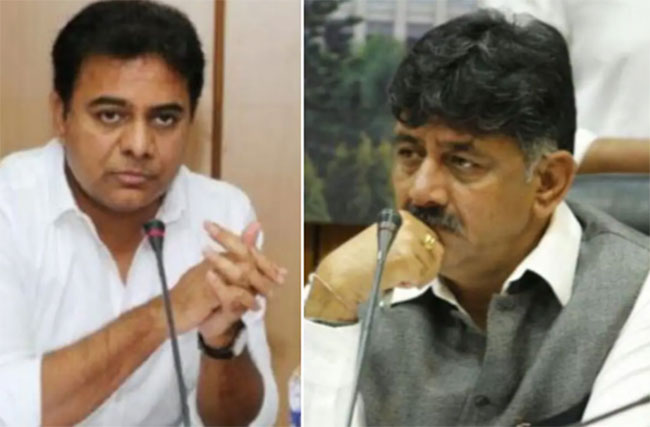 కేటీఆర్ సాయానికి కర్ణాటక కాంగ్రెస్ ట్రబుల్ షూటర్ ట్వీట్ వినతి.. రియాక్షన్ ఇదే