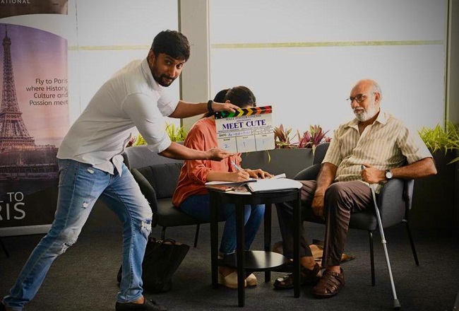 Nani Starts Meet Cute Under His Wall Poster Cinema Banner!