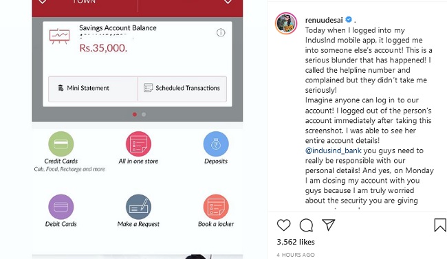 రేణు దేశాయ్ షాకింగ్ పోస్ట్