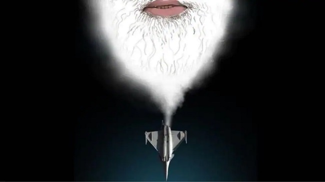 ర‌ఫేల్ పై రాహుల్ పిక్చ‌ర్‌ పంచ్‌.. ‘దొంగ గ‌డ్డం’ అంటూ ఘాటు విమర్శ