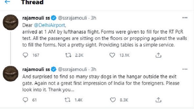 Tweet Trouble: Rajamouli faces the ire of Animal loves and activists