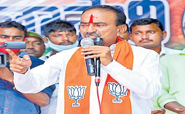 కాషాయ రంగును ఈటల రాజేందర్ వదులుకుంటారా?