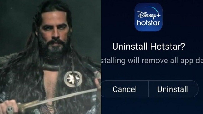 New Web Series leads to Uninstall Hotstar hashtag on social media