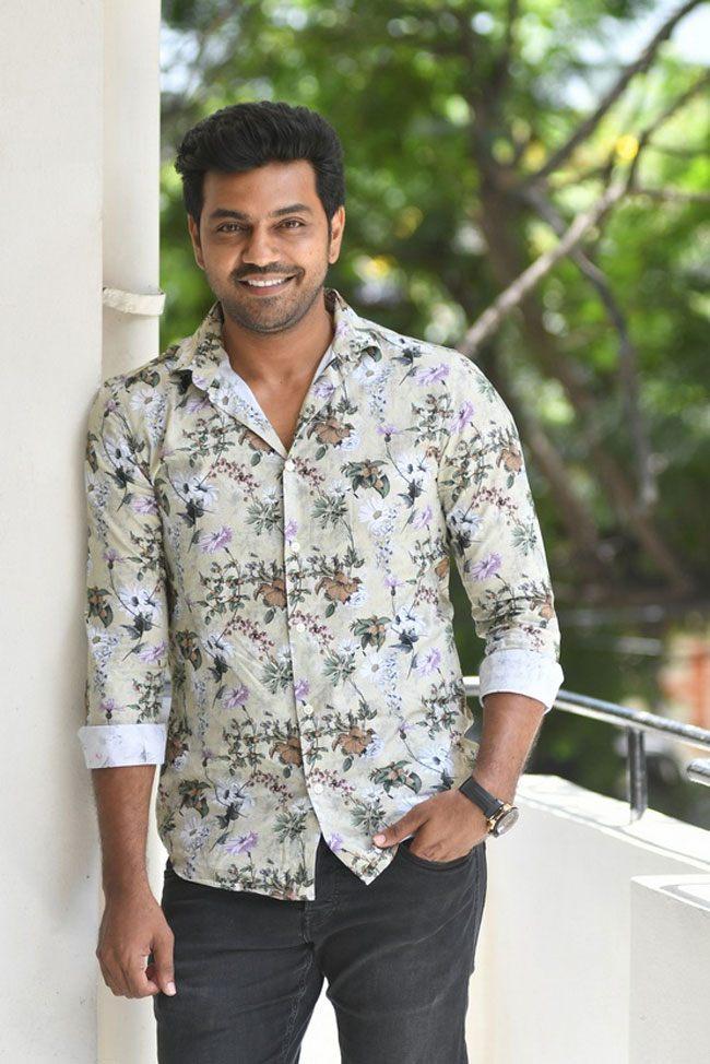 Hero Arjun Ambati interview Stills