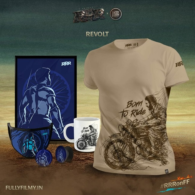 RRR Merchandise Made Available By Rana!