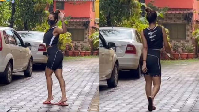 మ‌లైకా బ్యాక్ పై ఫ్లాష్ ల మెరుపులే మెరుపులు!