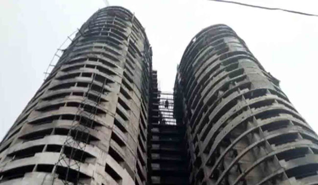 ఆ రెండు ట‌వ‌ర్ల‌నూ కూల్చాల్సిందే : సుప్రీంకోర్టు