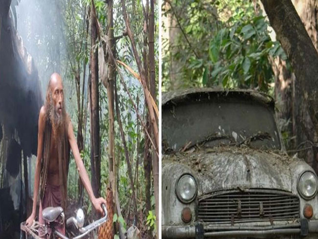 17ఏళ్లుగా ఒంటరిగా అడవిలోనే .. కారే ఇల్లు !