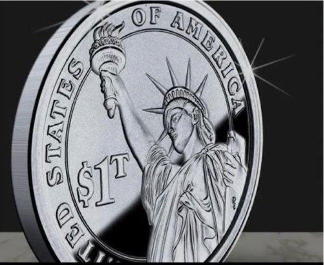 రూ.75లక్షల కోట్ల నాణెం ముద్రణకి అమెరికా ప్రయత్నం.. ఎందుకంటే  !