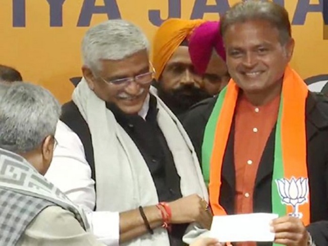 BJP welcomes former Indian cricketer ahead of Punjab Polls