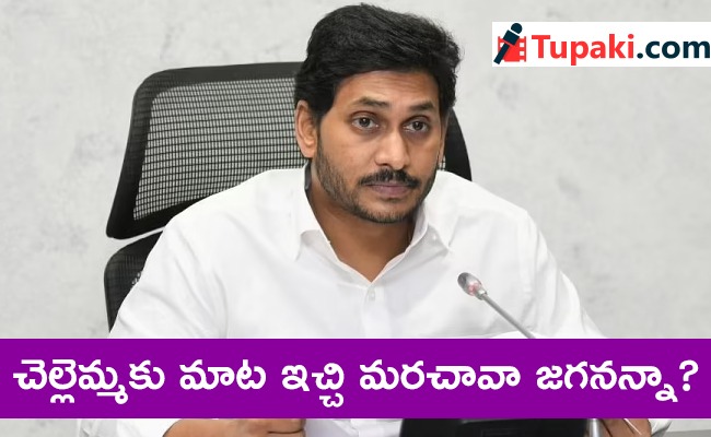 చెల్లెమ్మకు మాట ఇచ్చి మరచావా జగన‌న్నా... ?