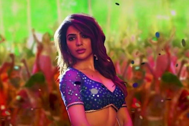 సమంత ఐటెం సాంగ్‌ నెం.1 గా నిలవడం పెద్ద విషయం.