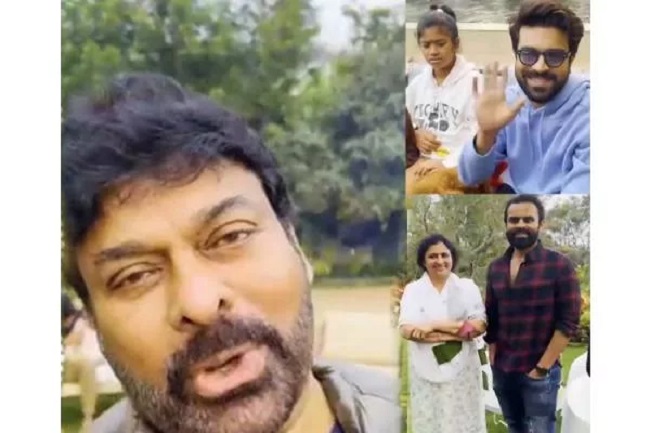 Chiranjeevi gives inside view of Mega familys Sankranthi celebrations