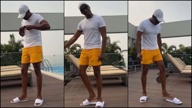 `పుష్ప‌` మేనియాకు మ‌రో క్రికెట‌ర్ ఫిదా