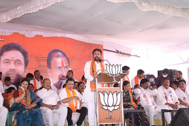 ఏపీలో నియంత‌పాల‌న‌.. నిప్పులు చెరిగిన‌ కేంద్ర మంత్రి కిష‌న్ రెడ్డి