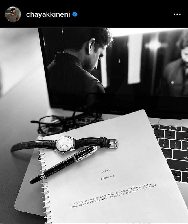 Naga Chaitanya kickstarts his maiden OTT project for Amazon Prime