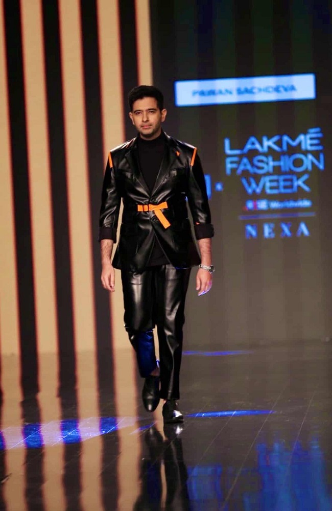 Newly Nominated Rajya Sabha member,showstopper at Fashion Week