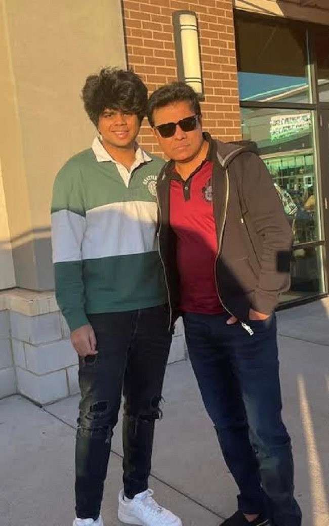 పిక్ టాక్: అమెరికాలో అల్లుడిని కలిసిన కేటీఆర్