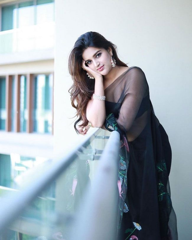 Magnificent Nidhhi Agerwal Poses In Black