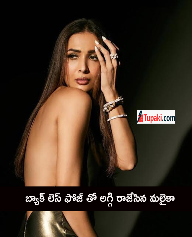 బ్యాక్ లెస్ ఫోజ్ తో అగ్గి రాజేసిన మ‌లైకా