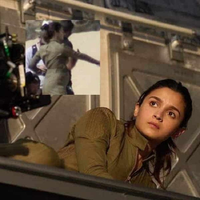 షాక్: గ‌ర్భంతో యాక్ష‌న్ సీన్ లో.. శభాష్ ఆలియా!