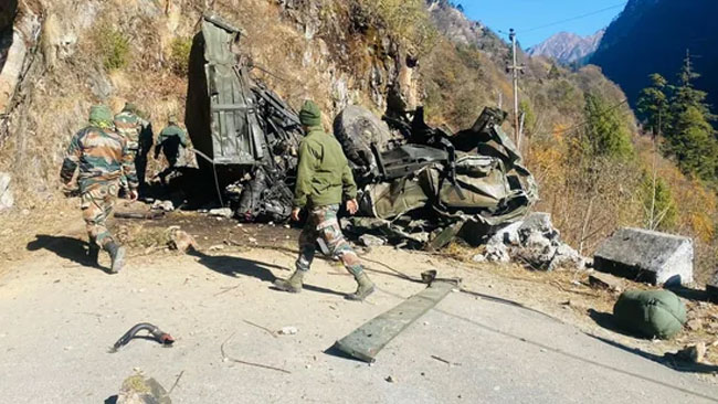 Sikkim: 16 Soldiers Die After Army Truck Skids Into Gorge!