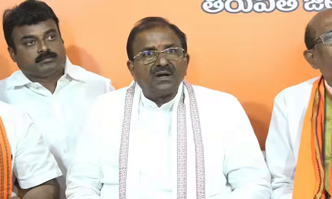 AP BJP Takes YCPs Route And Blames Chandrababu!