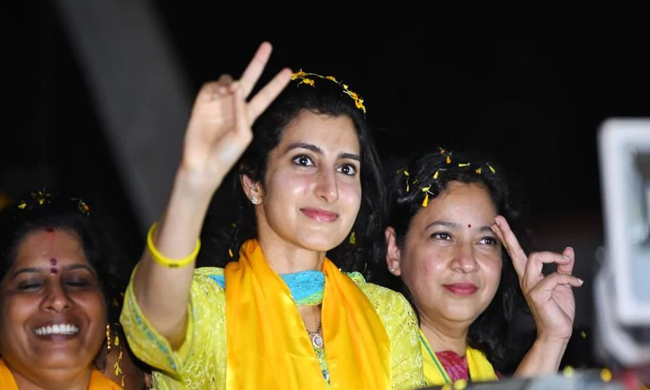 TDP Looking At Nara Brahmani To Come Out Of Crisis?