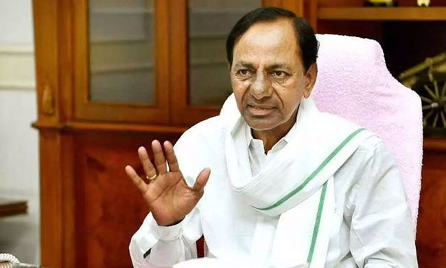 Why did 2 woman minister leave KCRs meeting?