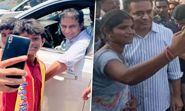 Is It Just 500 For Selfies With KTR?