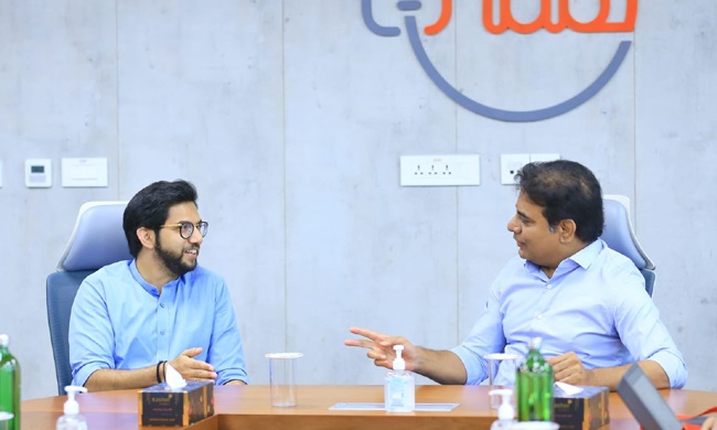 KTR Met Aaditya Thackeray, Whats Cooking?