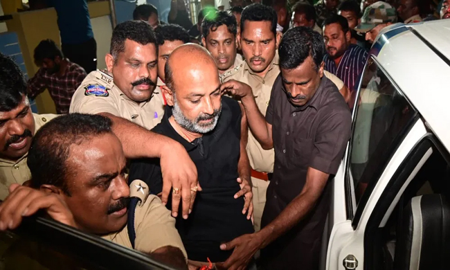 Paper Leak Row: Multiple Sections Slapped Against Bandi Sanjay?