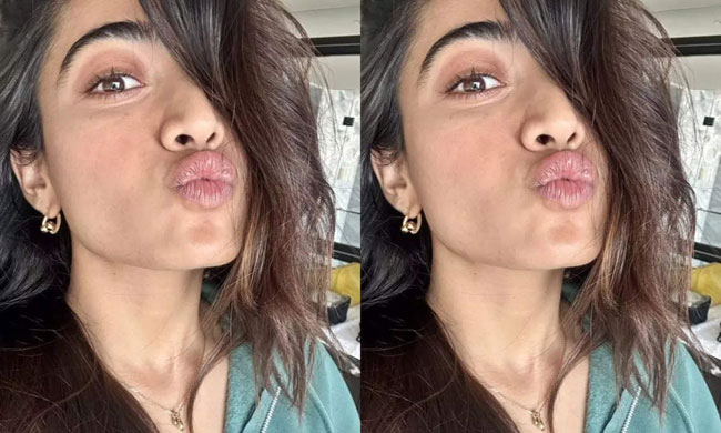 Rashmikas kissie selfie attracts trolls Rashmikas kissie selfie attracts trolls