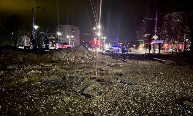 Russian City Attacked By Own Warplane?