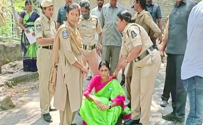 Sharmilas Behavior With Cops Results In Facing A Case!