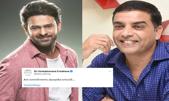 This Is When Dil Rajus Film With Prabhas Starts! This Is When Dil Rajus Film With Prabhas Starts!