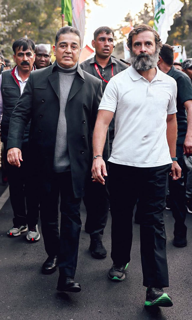 Kamal Haasan Compares Rahul and Mahatma Gandhi!