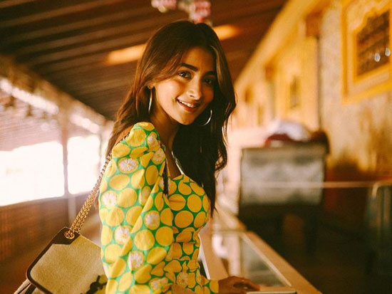sachin and babi light blue dress Pooja Hegde's Fashion Parade: The Actress Looks Absolutely Gorgeous In  Anything She Wears main image 1